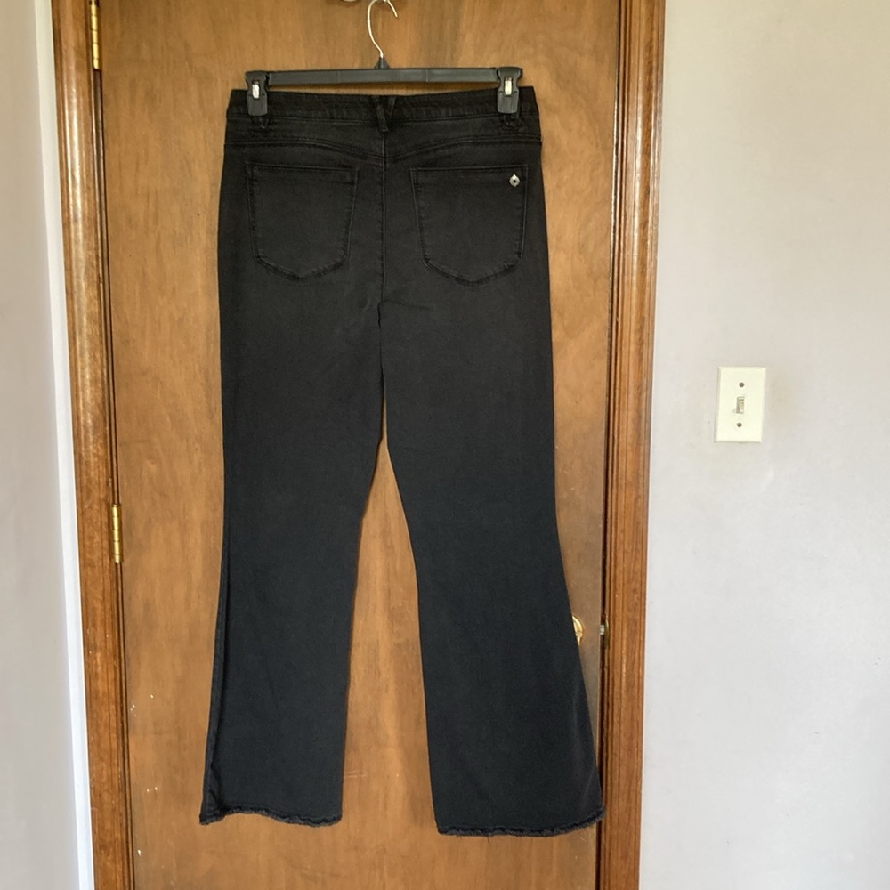 Democracy ab solution high rise itty bitty more boot jean raw hem 14 - Picture 4 of 17